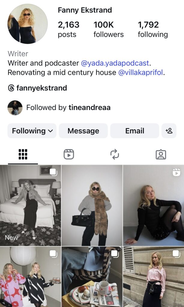 北歐 IG 網紅 TOP6 示範的 Lagom 輕盈系穿搭與極簡生活哲學