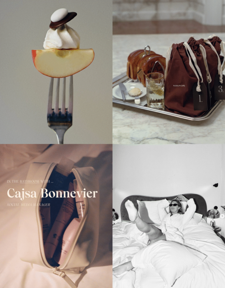 A soft Nordic minimal skincare flatlay featuring clean bottles and natural light, representing lightweight Scandinavian beauty philosophy.